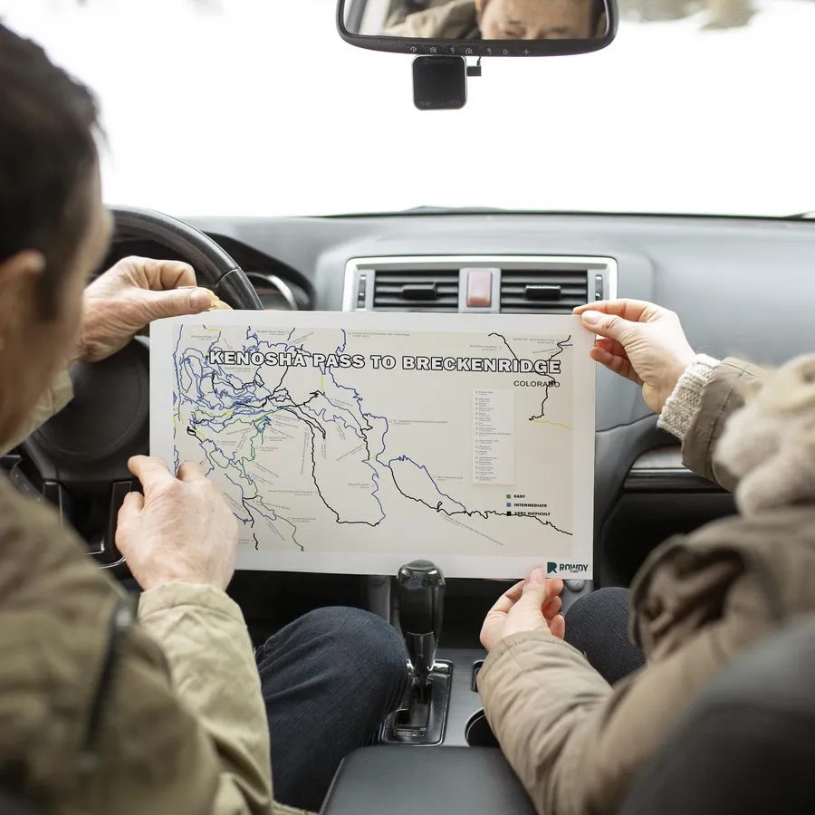 Kenosha pass to Breckenridge_senior-people-road-trip-with-map