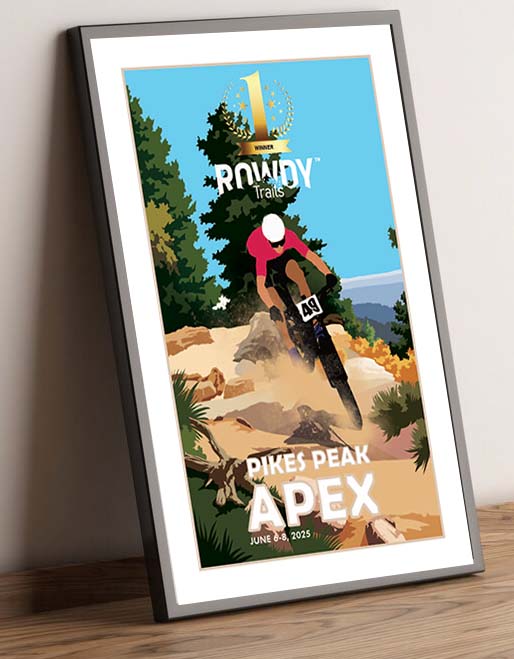 Pikes Peak Apex 2025 Official Finisher Award