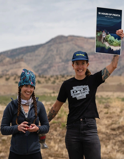 18 Hours of Fruita_women holding poster