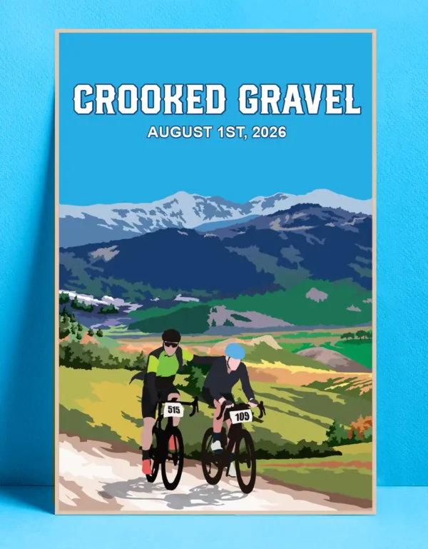 Crooked Gravel 2026 Official Finisher Award