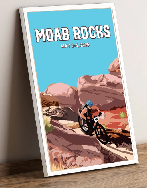 Moab Rocks_white frame