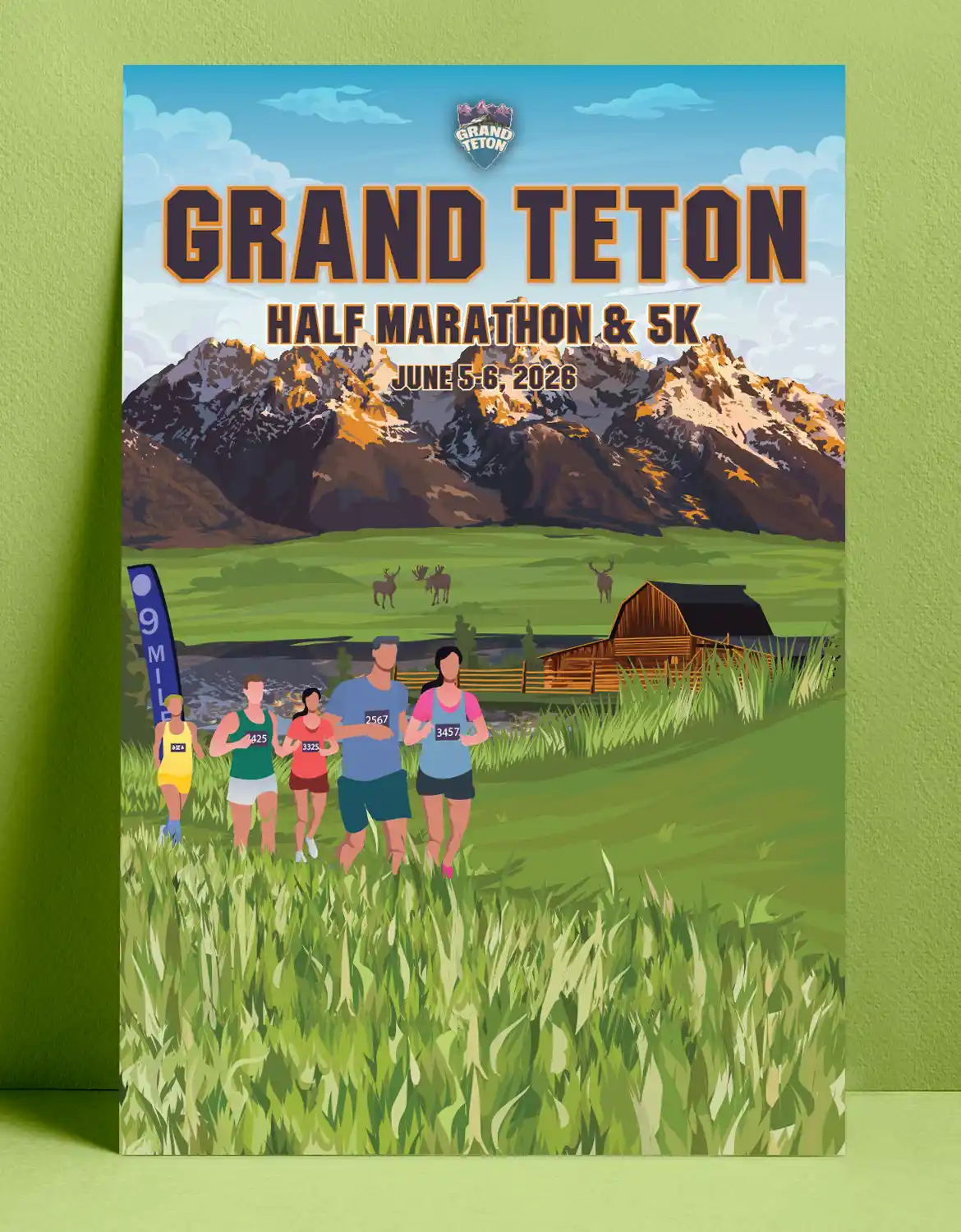 Grand Teton_MTB_Color Poster