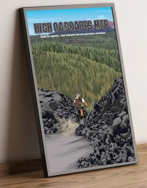 High Cascades MTB_Black frame