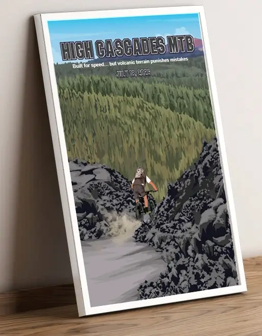 High Cascades MTB_White frame