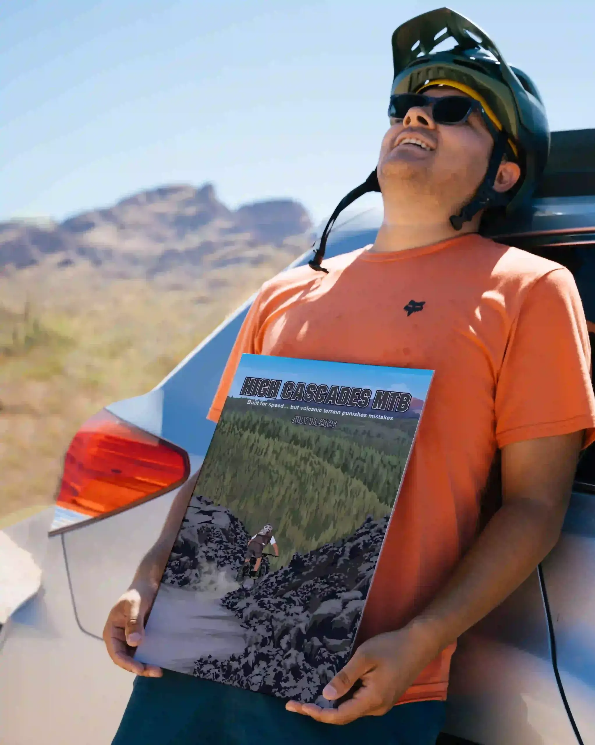 High Cascades MTB_With Car