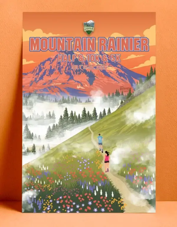 Mountain Rainier 2026 Official Finisher Award