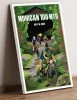 Mohican 100 MTB_White frame poster
