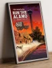 Run the Amalo_with medal_black frame